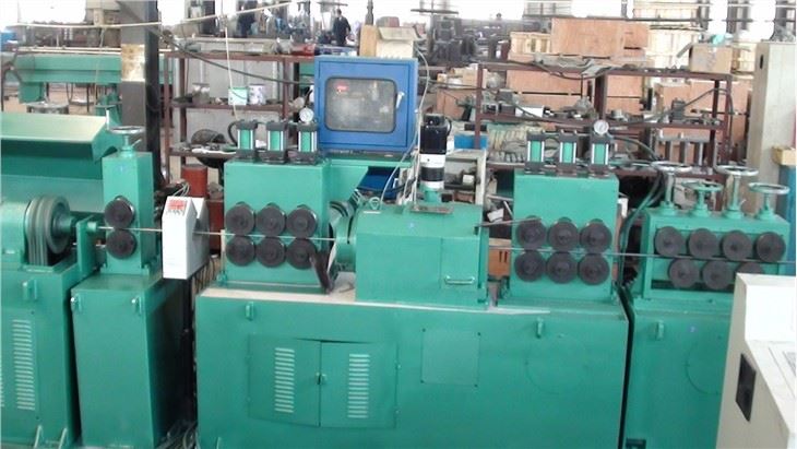 Wire To Bar Prestraightening Peeling And Straightening Cutting Processing Line
